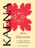 2014 La Presa Grenache